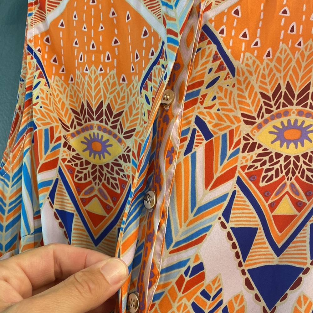 Mara Hoffmann Button Front Dress - image 4